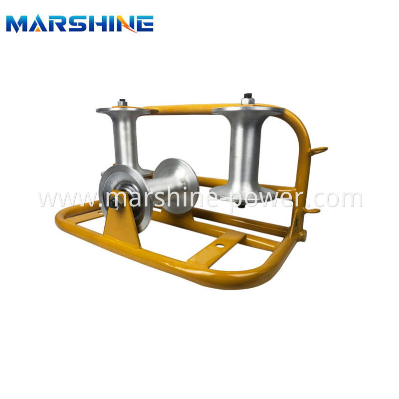 Ground Corner Pulley Stringing Blocks For Transmission Jpg